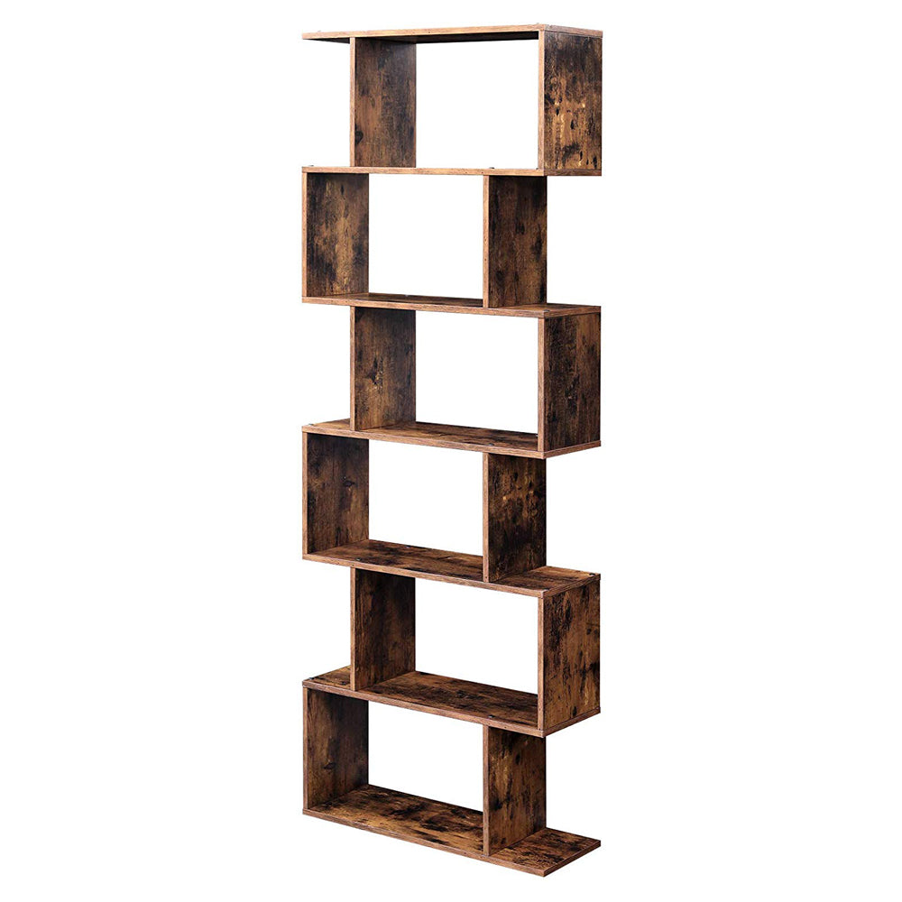 Regał Kaliopsi sześciopoziomowy w stylu vintage