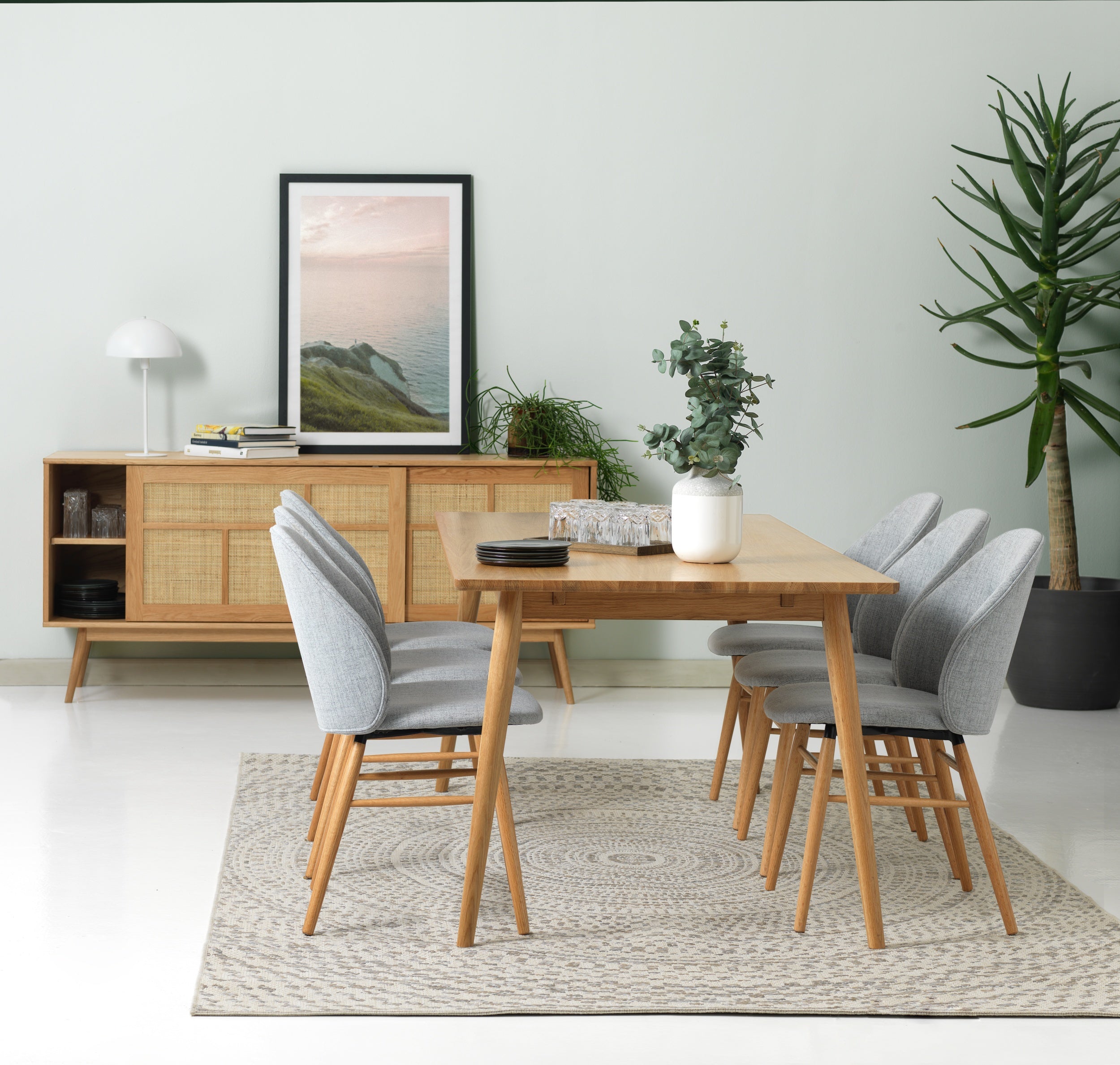 Stół do jadalni Visimmy 90x190 cm dąb
