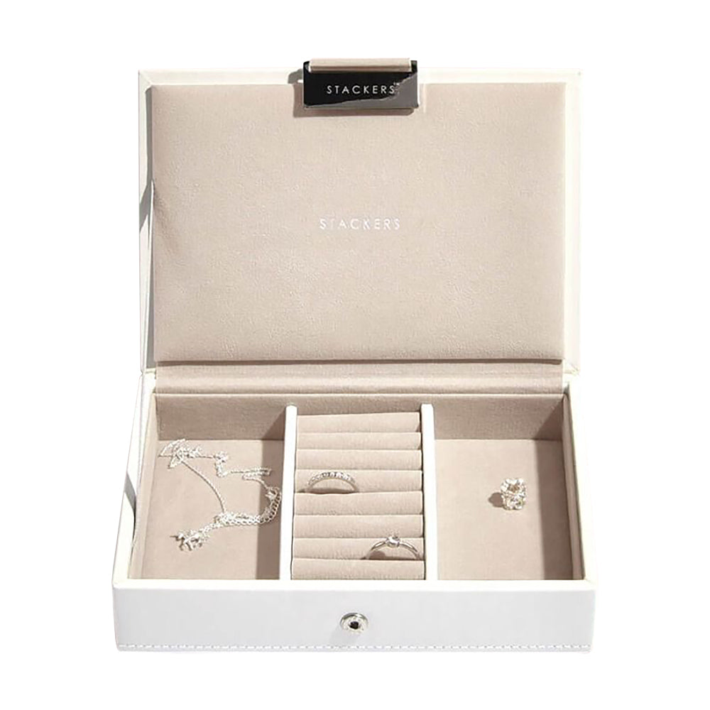 Szkatułka na biżuterię Classic Jewellery Box 13x18 cm biała