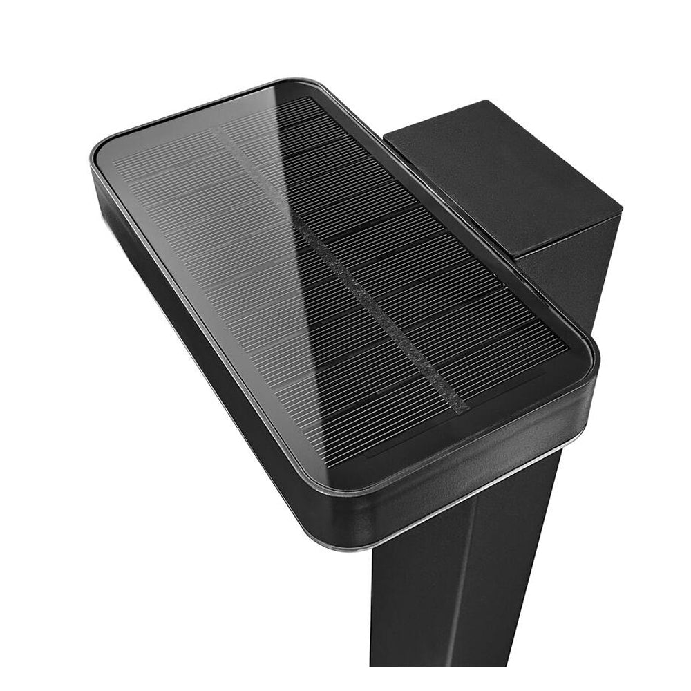Lampa ogrodowa solarna Rica Square z czujnikiem ruchu prostokątna