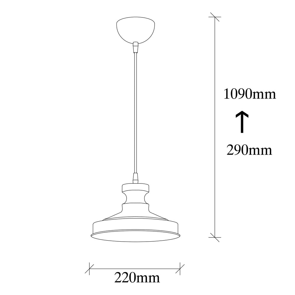 Lampa sufitowa Novillian czarna