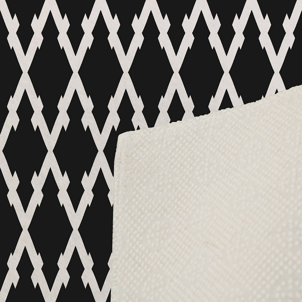 Dywan nowoczesny Visapper 80x120 cm biało-czarny