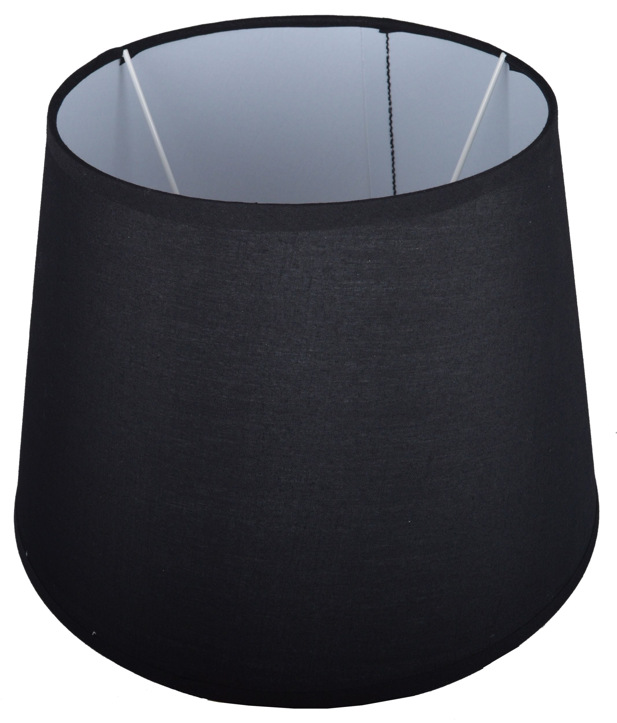 Lampa stołowa Clayne złota z czarnym abażurem
