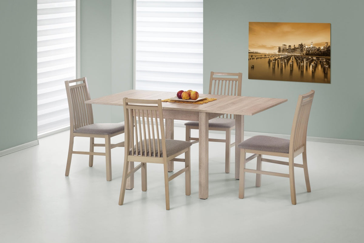 Stół rozkładany Lea 80-160x80 cm dąb sonoma
