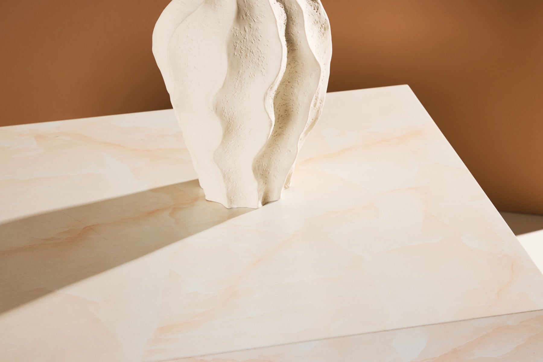 Stolik kawowy Dispect 80x60 cm jasnobeżowy