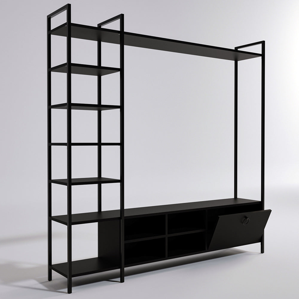Komoda RTV Motal 180 cm czarna