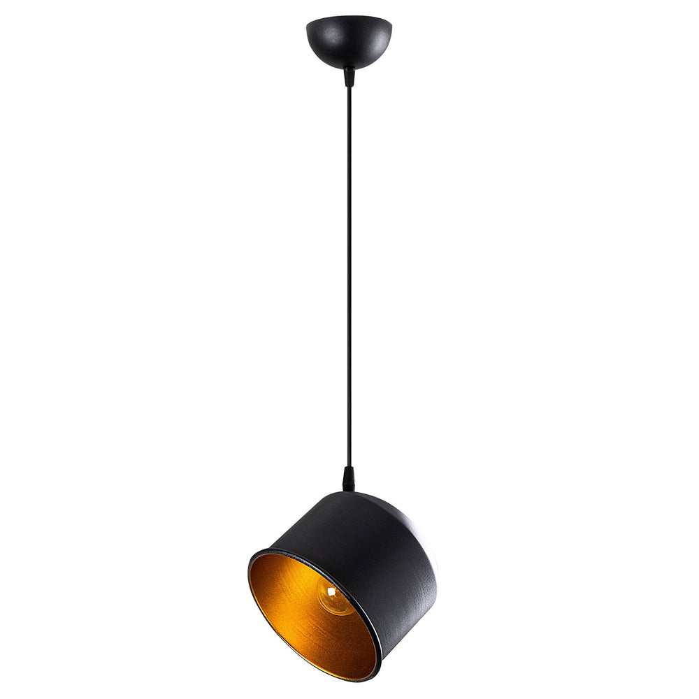 Lampa wisząca Hortensis 18 cm czarna
