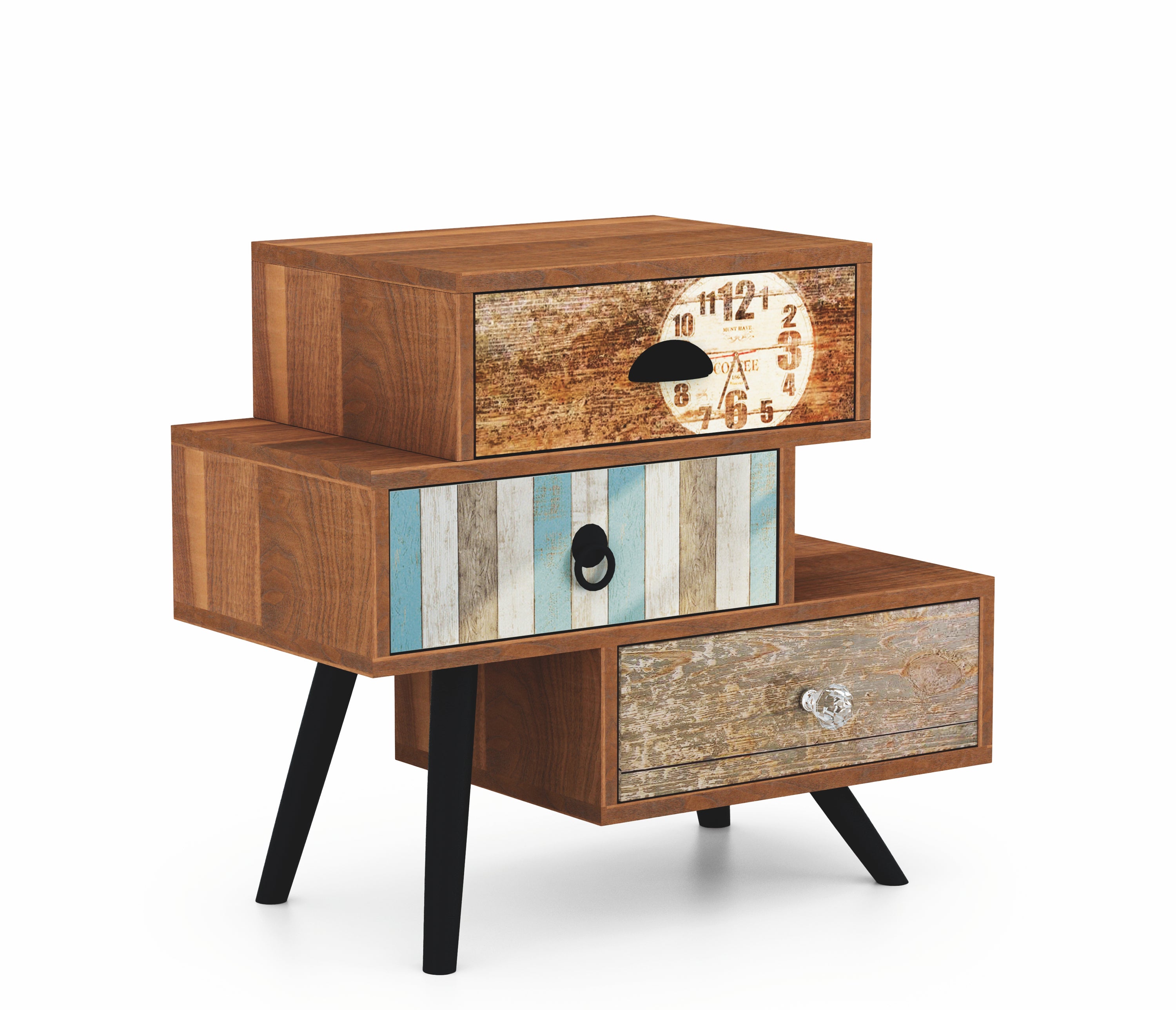Szafka nocna Patchwork