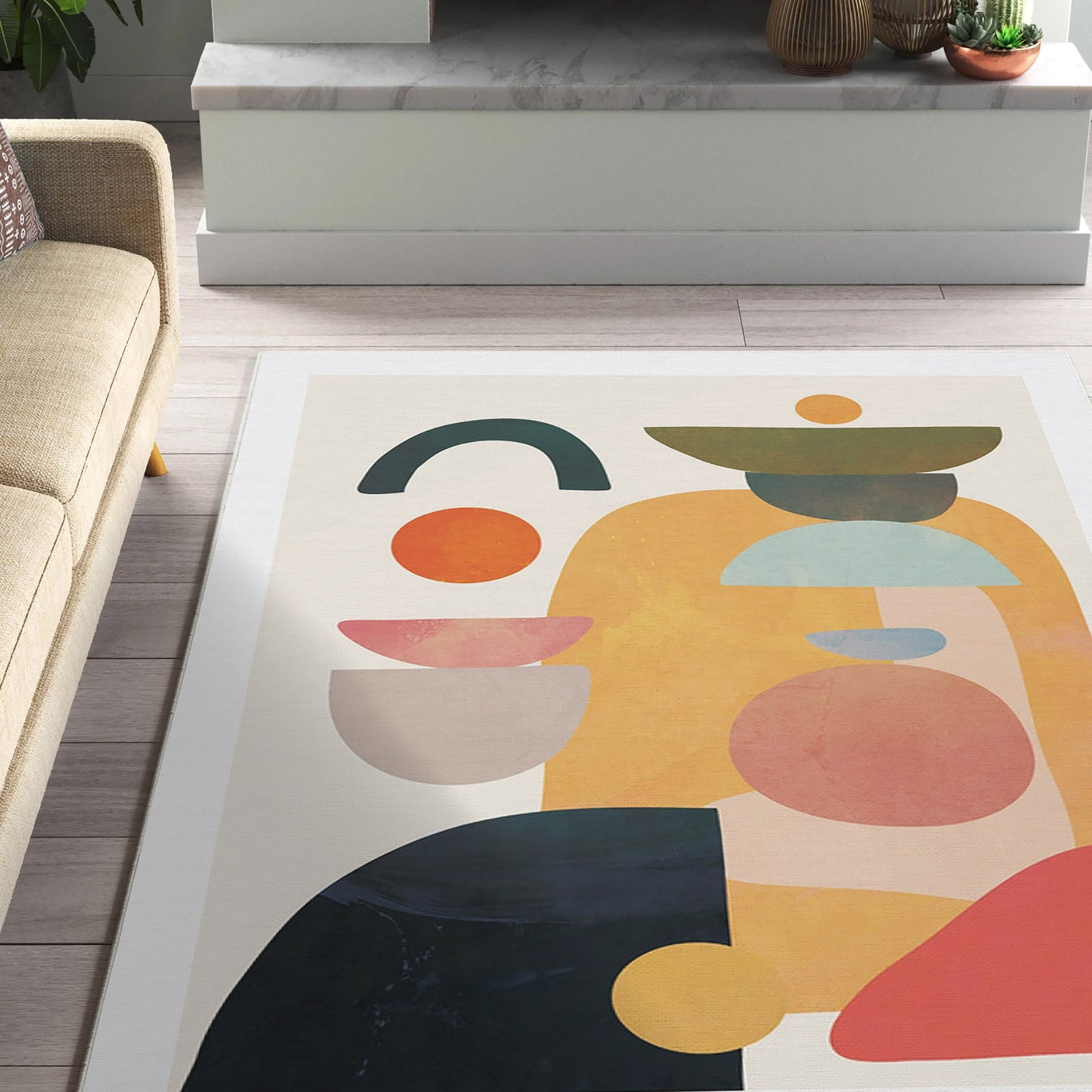 Dywan Woopamuk 160x230 cm wielokolorowy