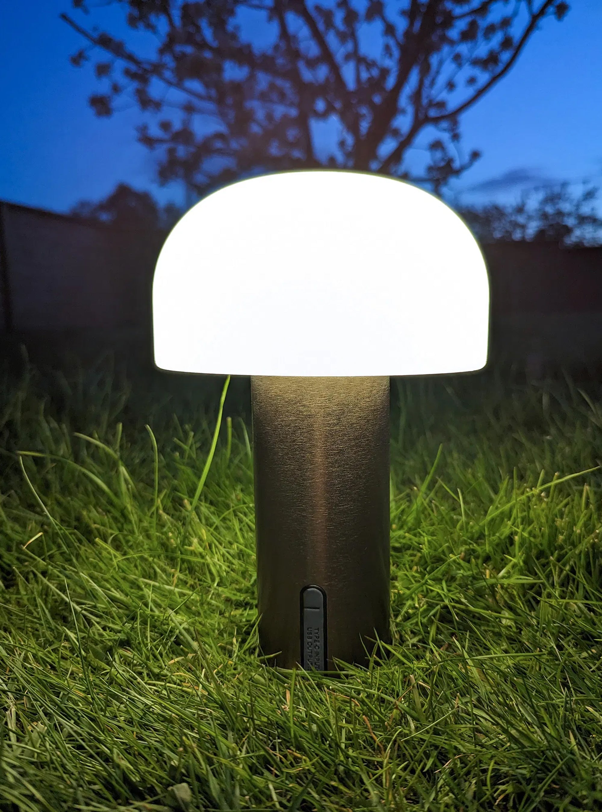 Lampa ogrodowa Soham LED miedziana