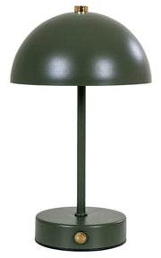 Lampa stołowa Holt LED zielona metalowa