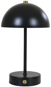Lampa stołowa Holt LED czarna metalowa