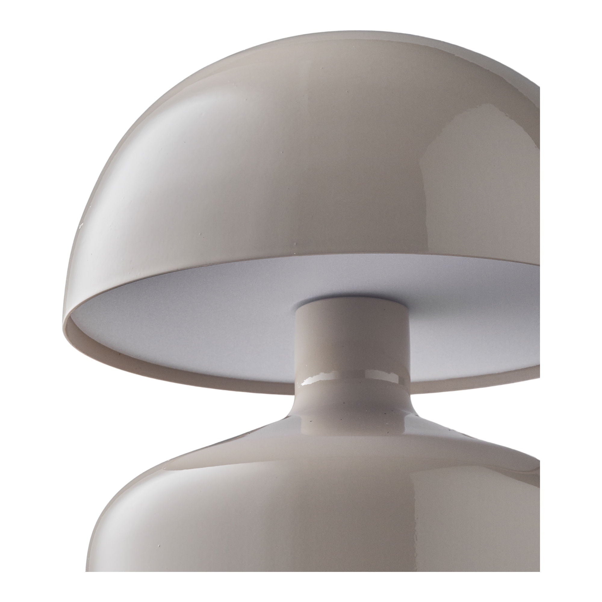 Lampa stołowa Aulla LED szara