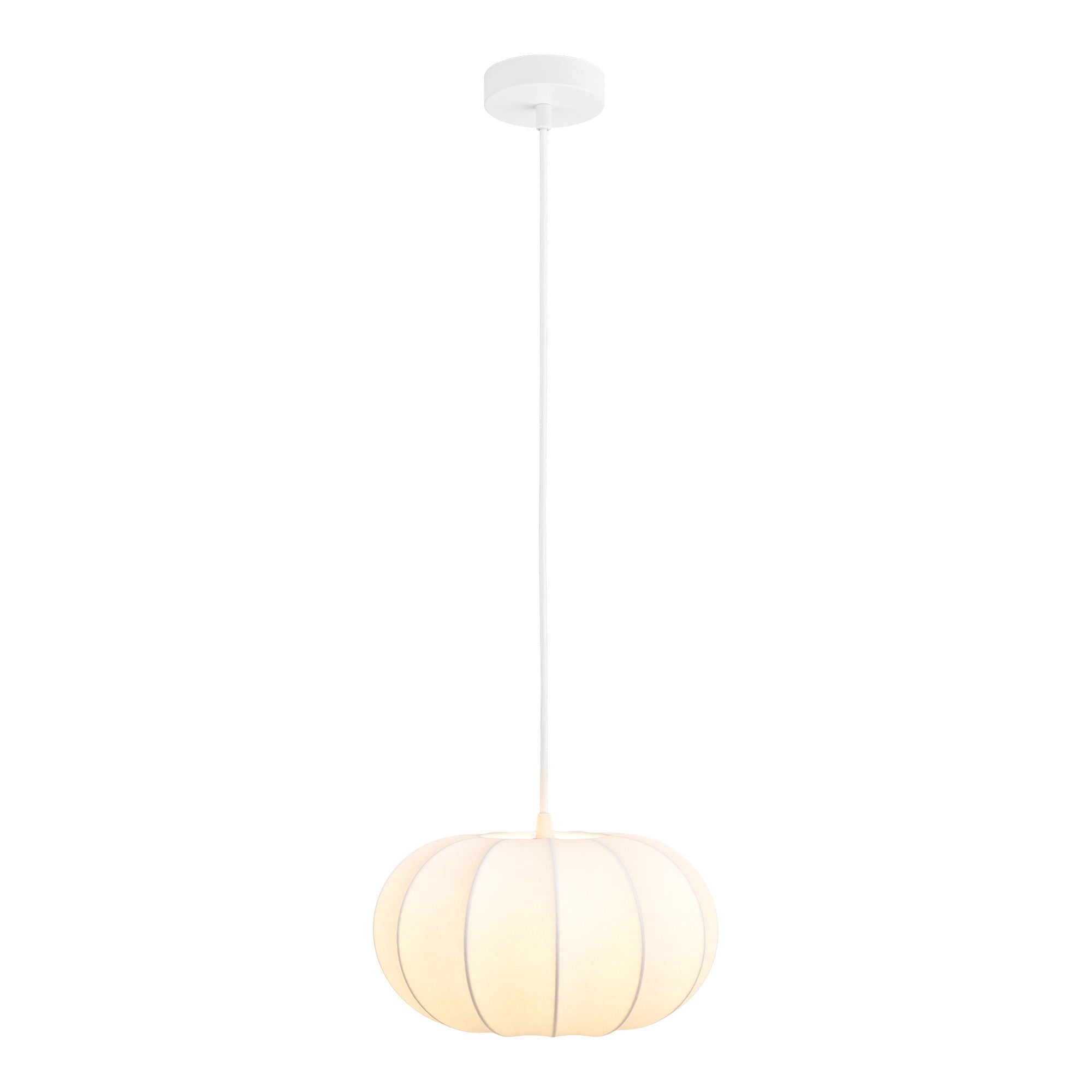 Lampa wisząca Coventry 28 cm biała