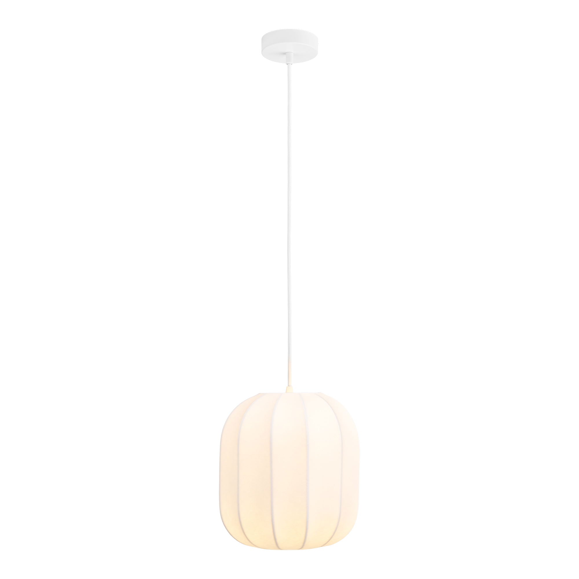 Lampa wisząca Coventry 25 cm biała