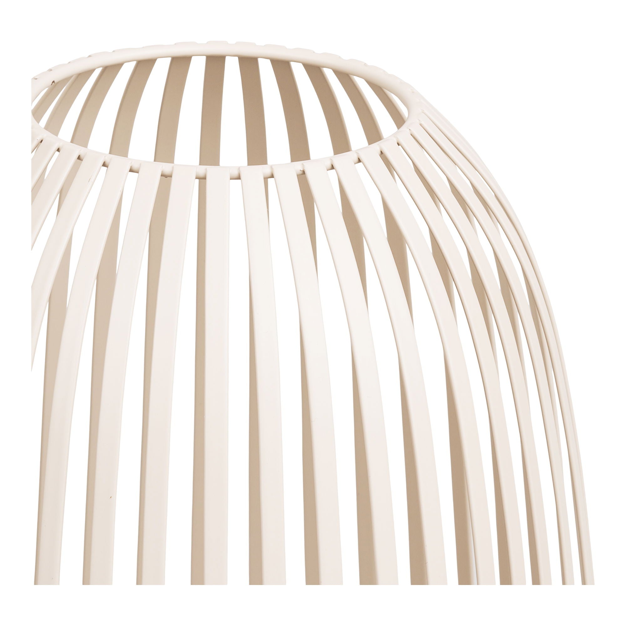 Lampion Stoense ø24,5x40 cm metalowy beżowy