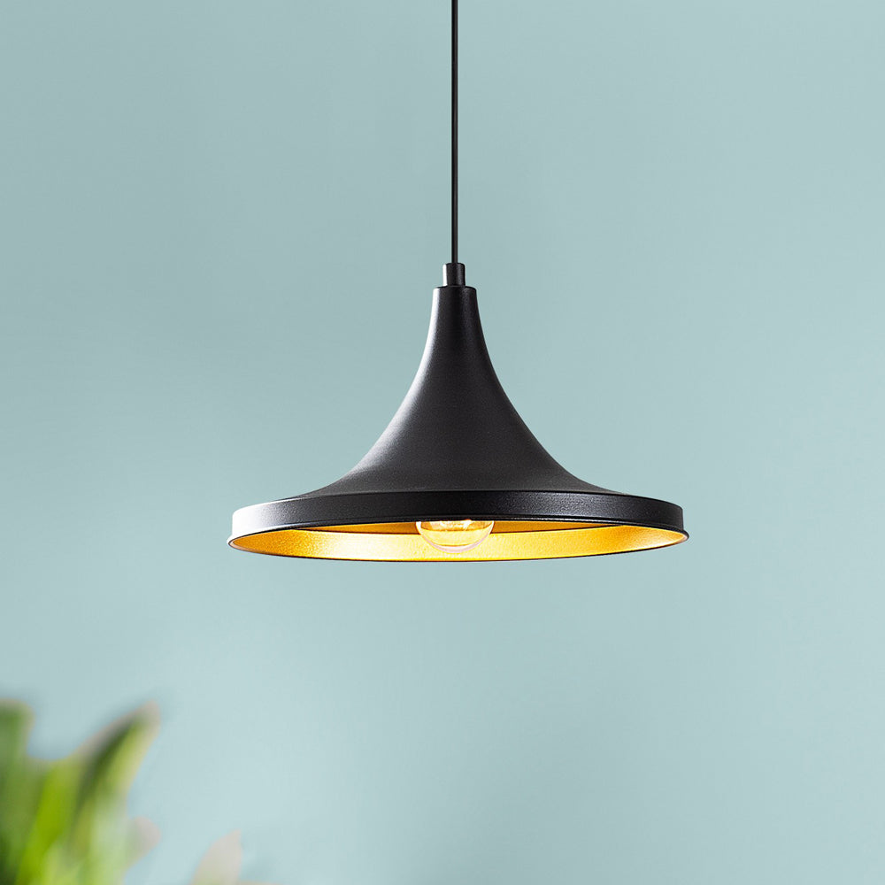 Lampa wisząca Semail czarna