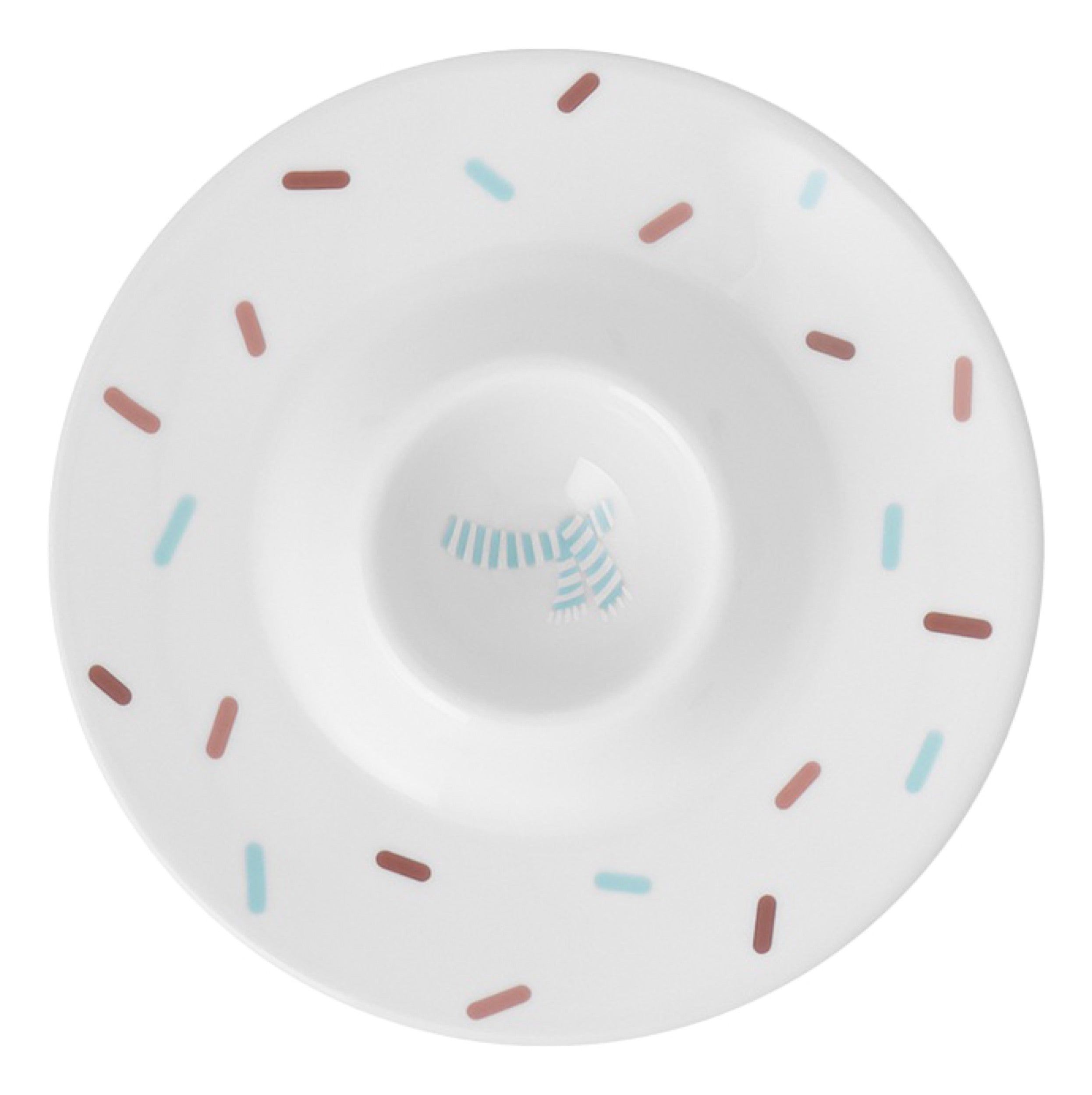 Zestaw dziecięcy porcelanowy dla 1 os. Kapibara wielokolorowy