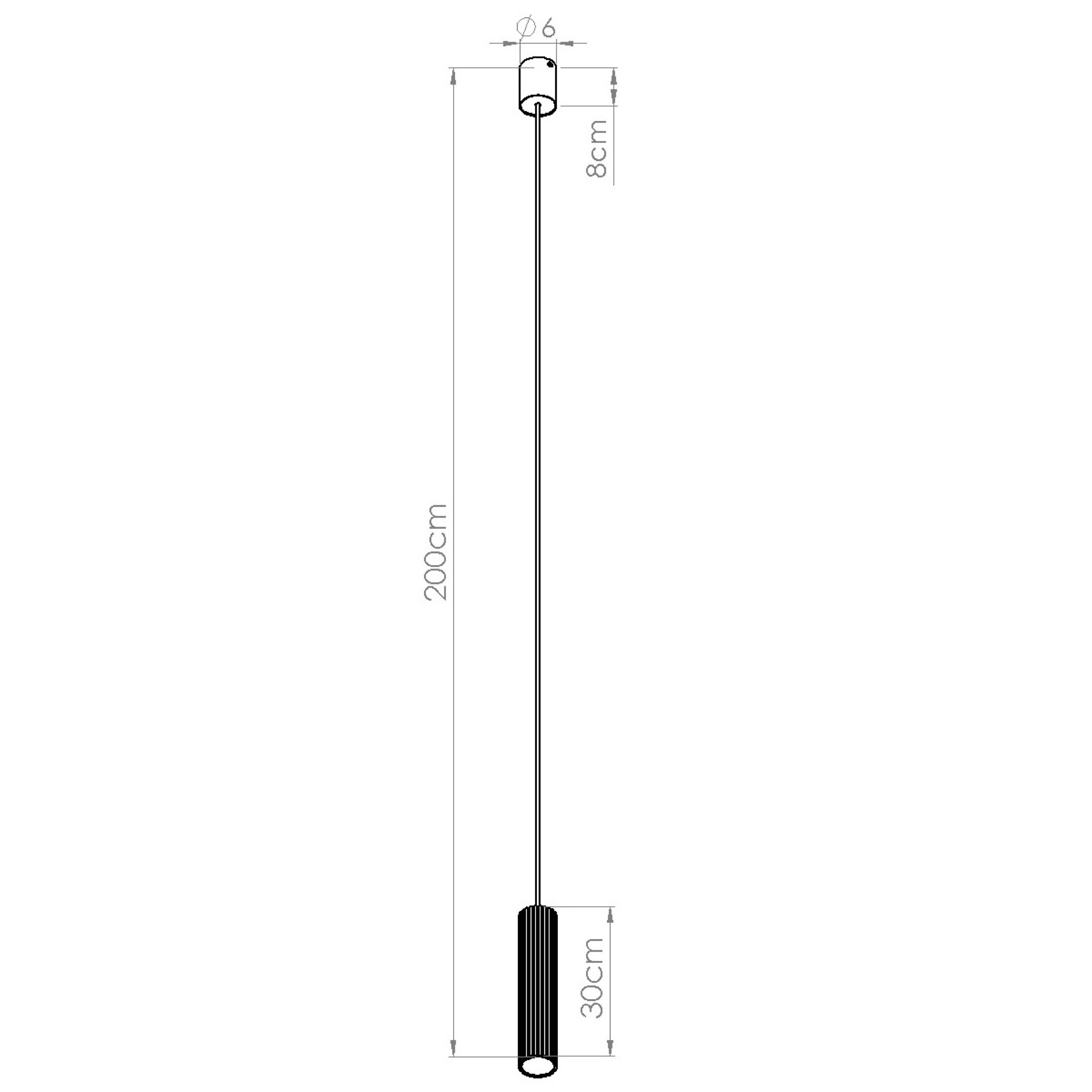 Lampa wisząca Smart Ivar 1 brzoskwiniowa LED barwa neutralna