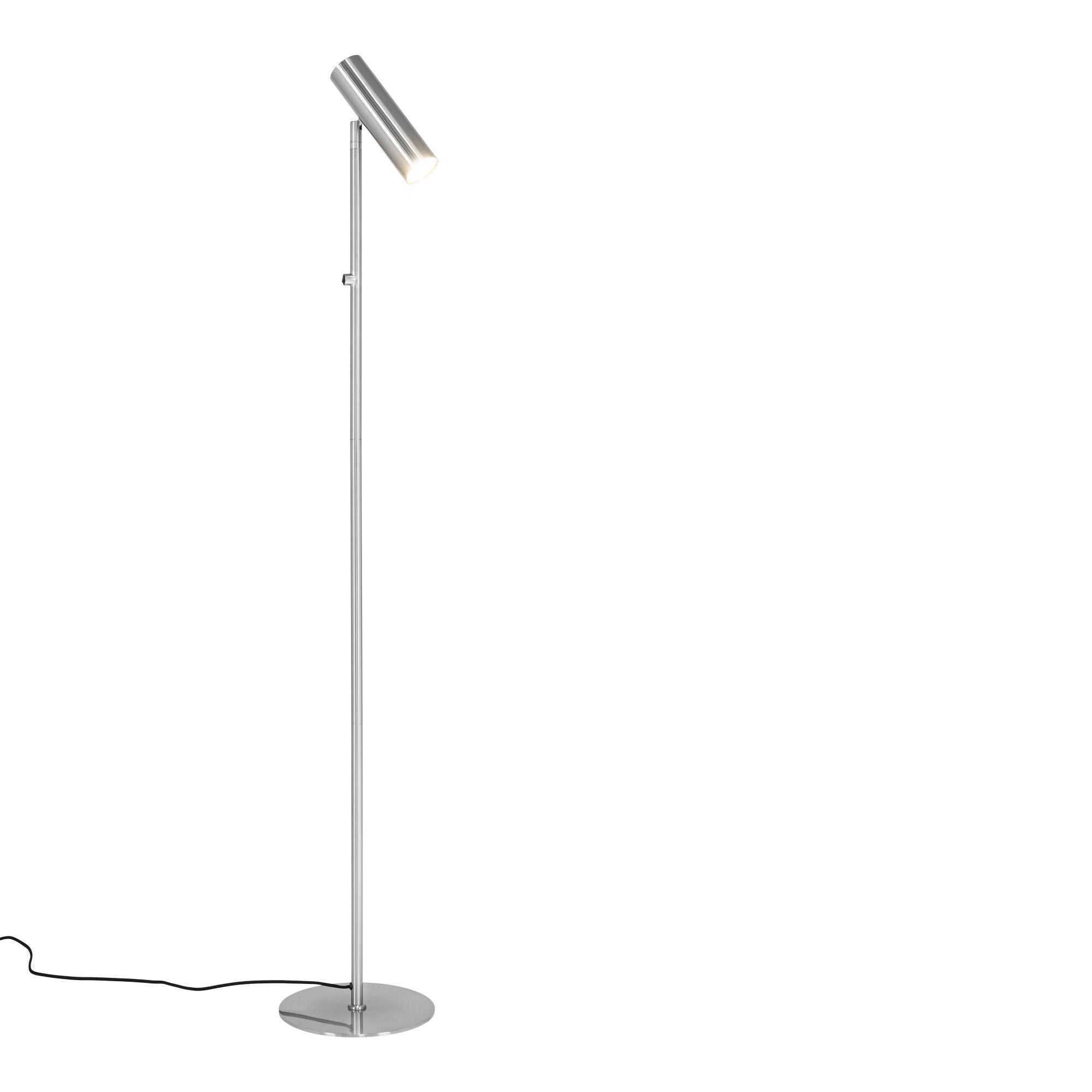 Lampa podłogowa Parise srebrna