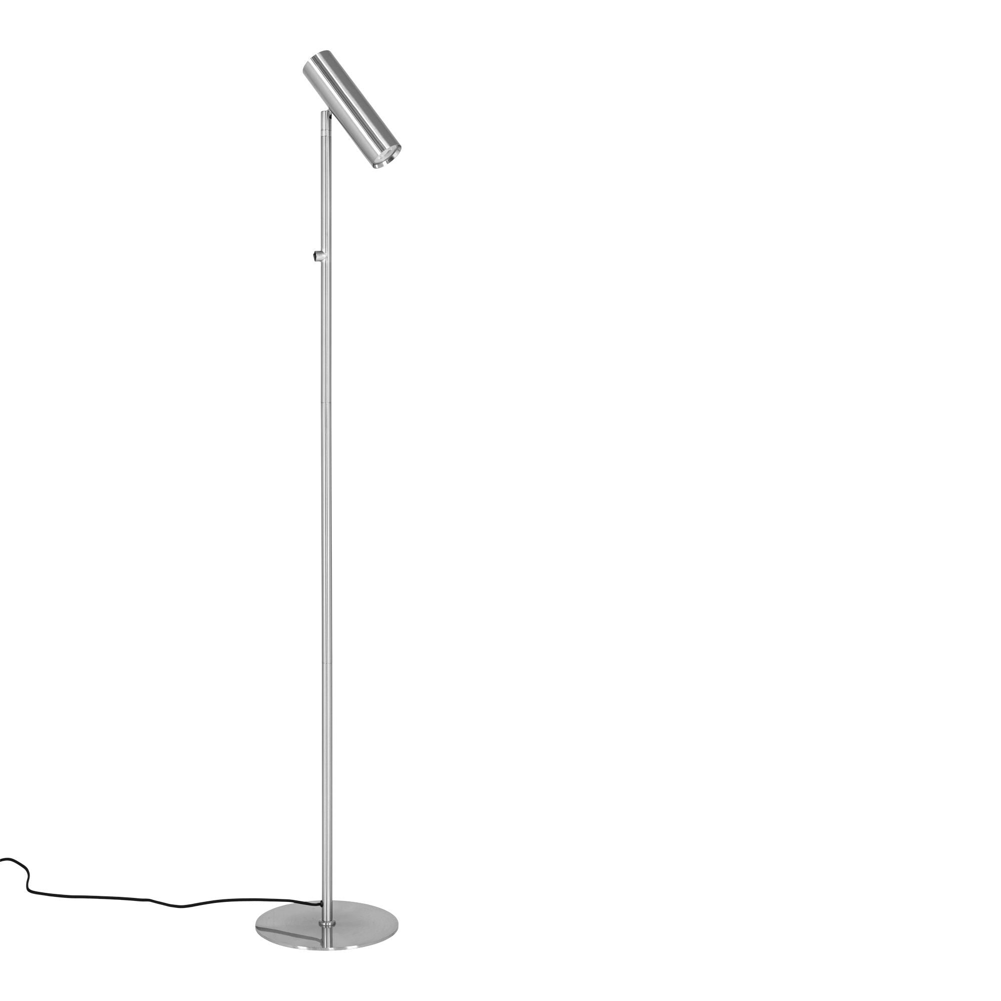 Lampa podłogowa Parise srebrna