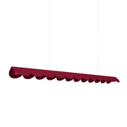 Lampa wisząca Biscuit burgund LED barwa neutralna