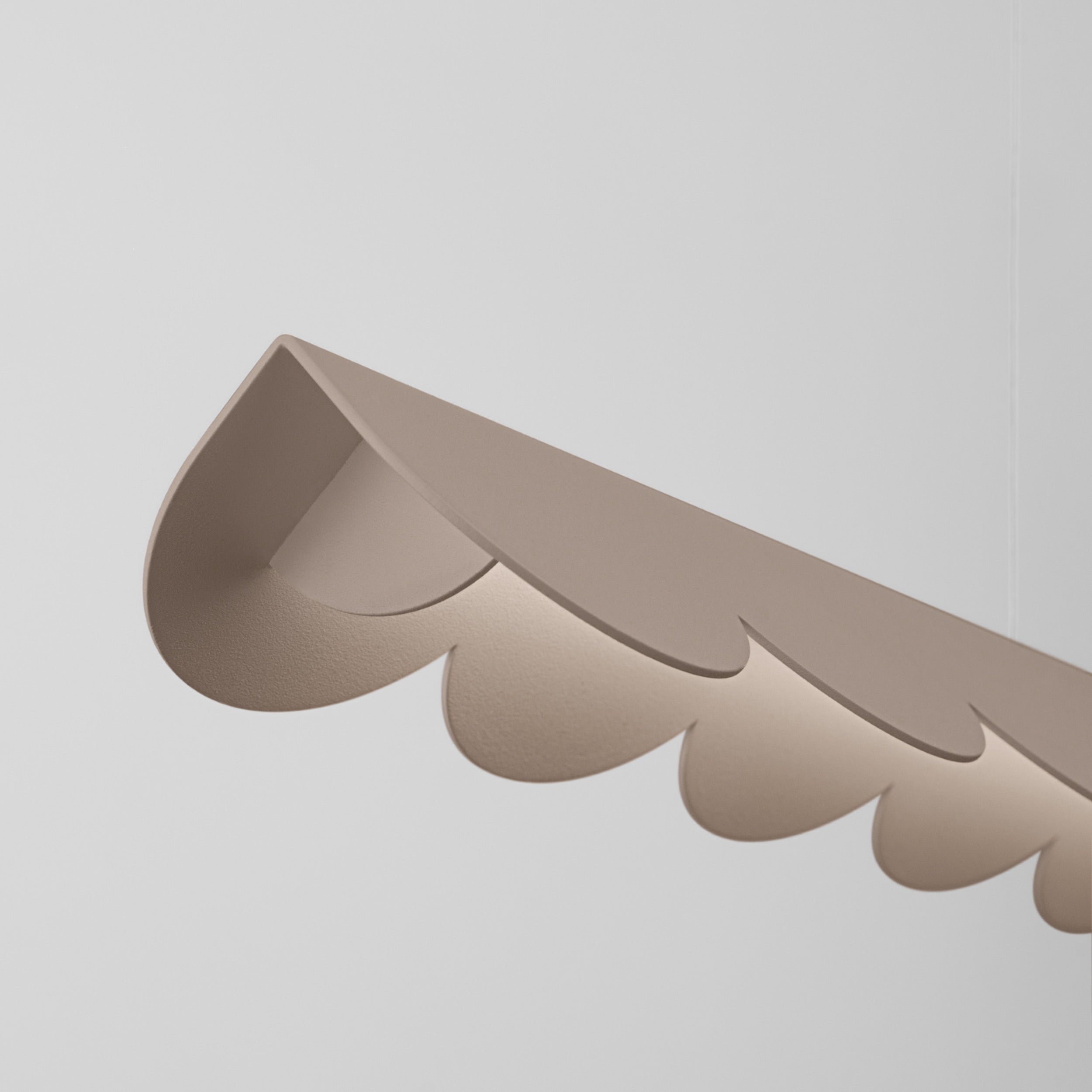 Lampa wisząca Biscuit taupe LED barwa neutralna