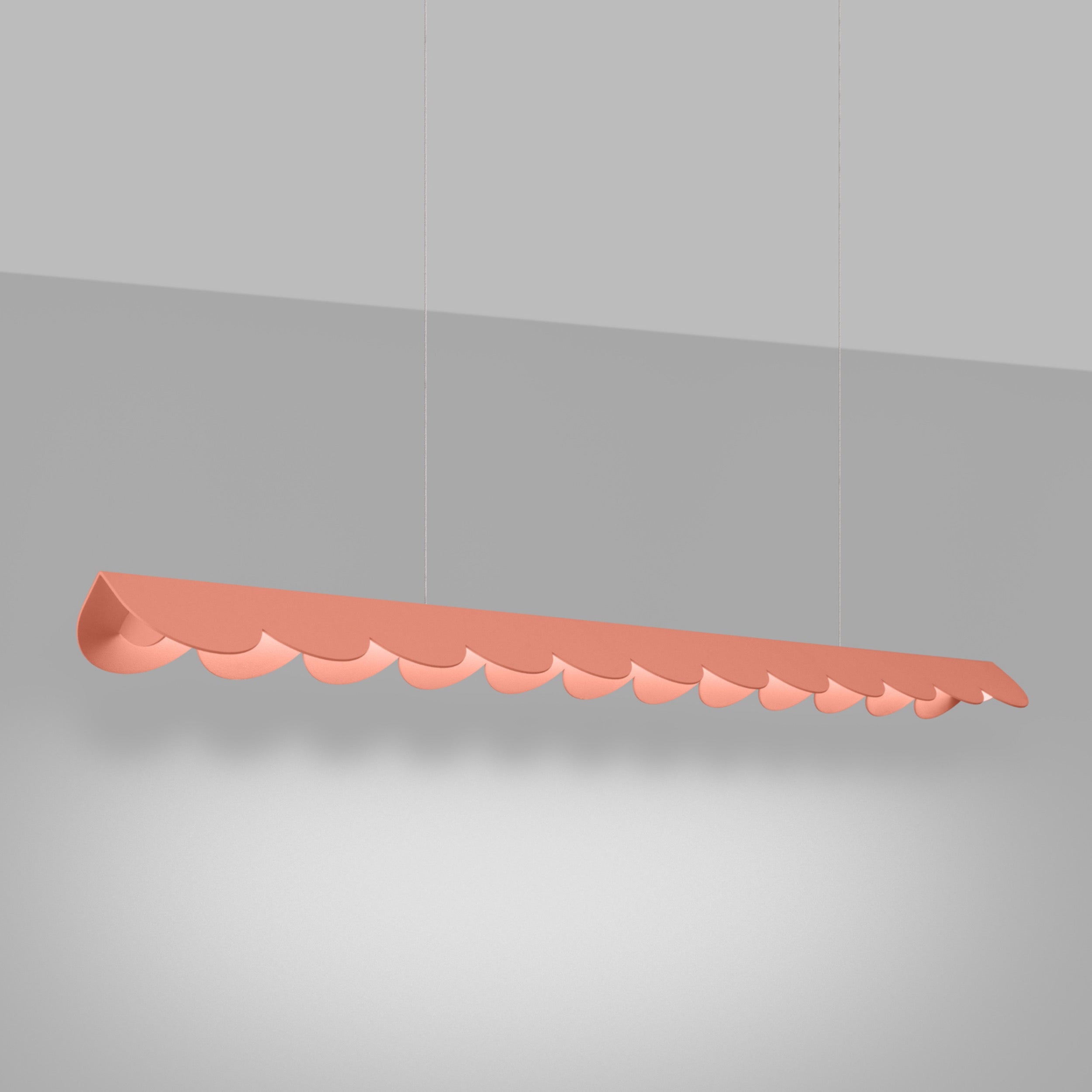 Lampa wisząca Biscuit brzoskwiniowy LED barwa neutralna