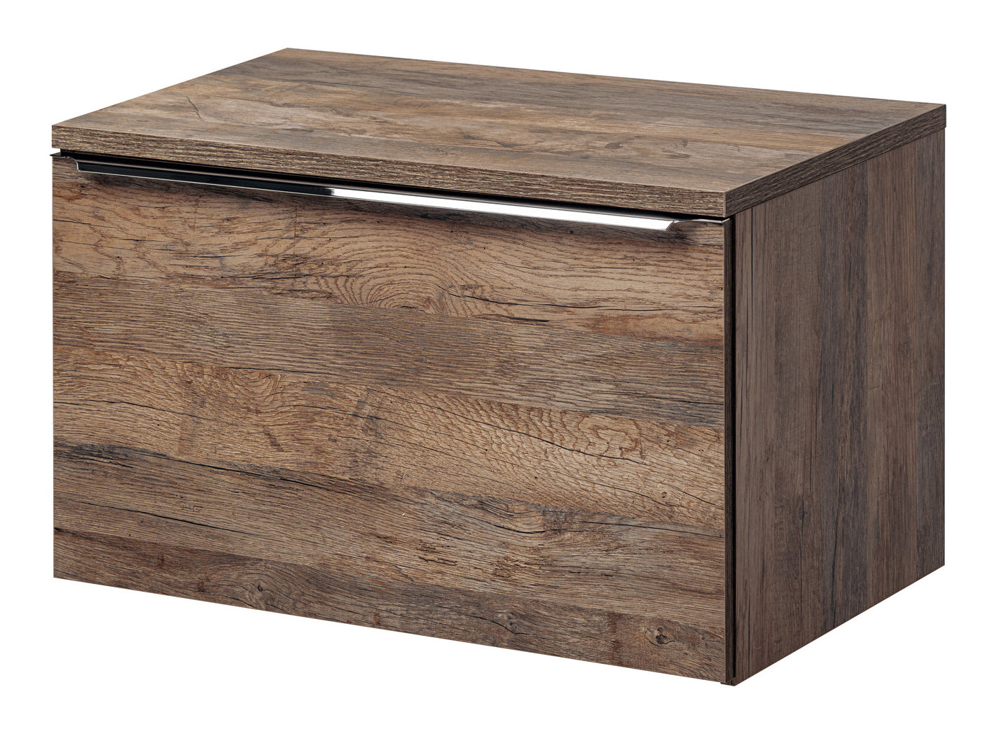 Szafka pod umywalkę Olimmi 80 cm dąb santa z blatem