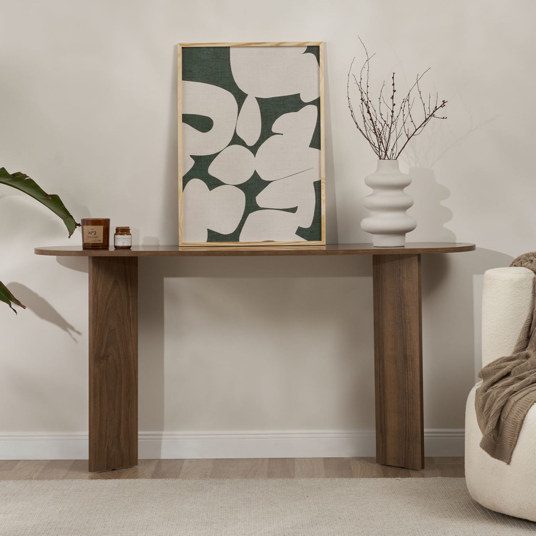 Konsola Muralio 150 cm orzech