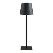Lampa stołowa Bradford akumulatorowa metalowa czarna