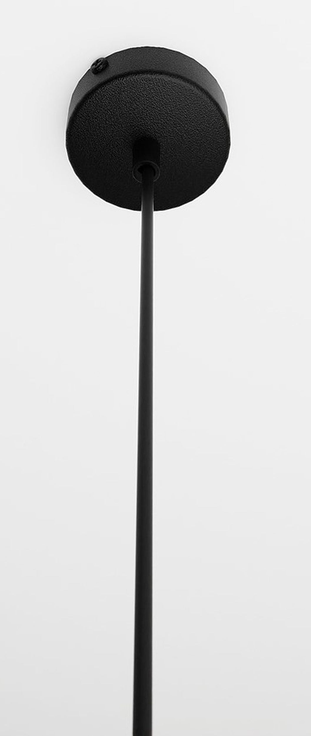 Lampa wisząca Istar czarna z miodowym kloszem x1