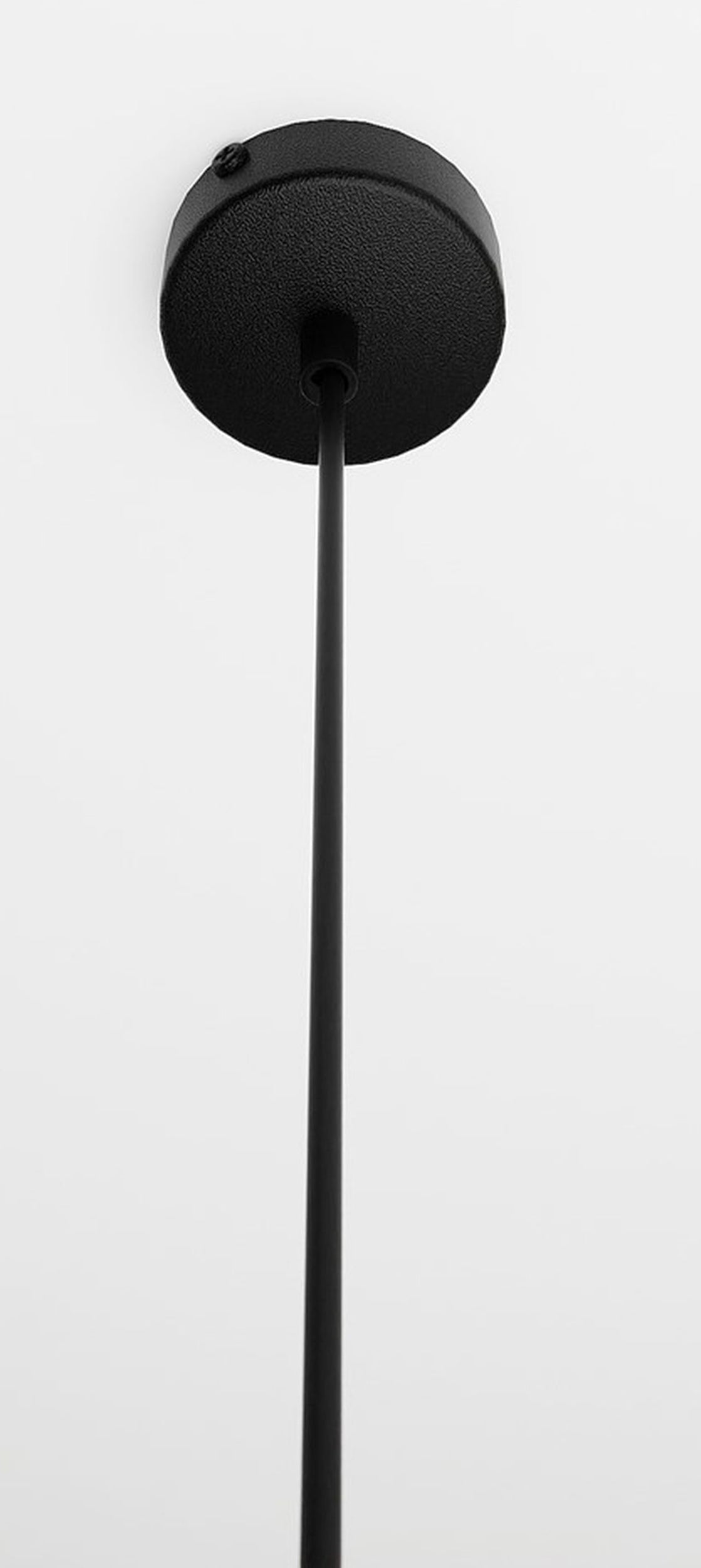 Lampa wisząca Istar czarna z transparentnym kloszem x1