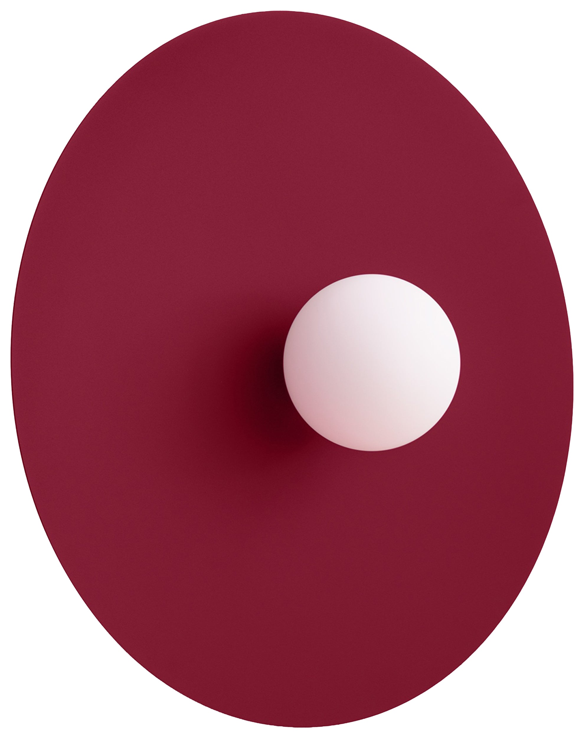 Kinkiet Ake 50 cm burgund