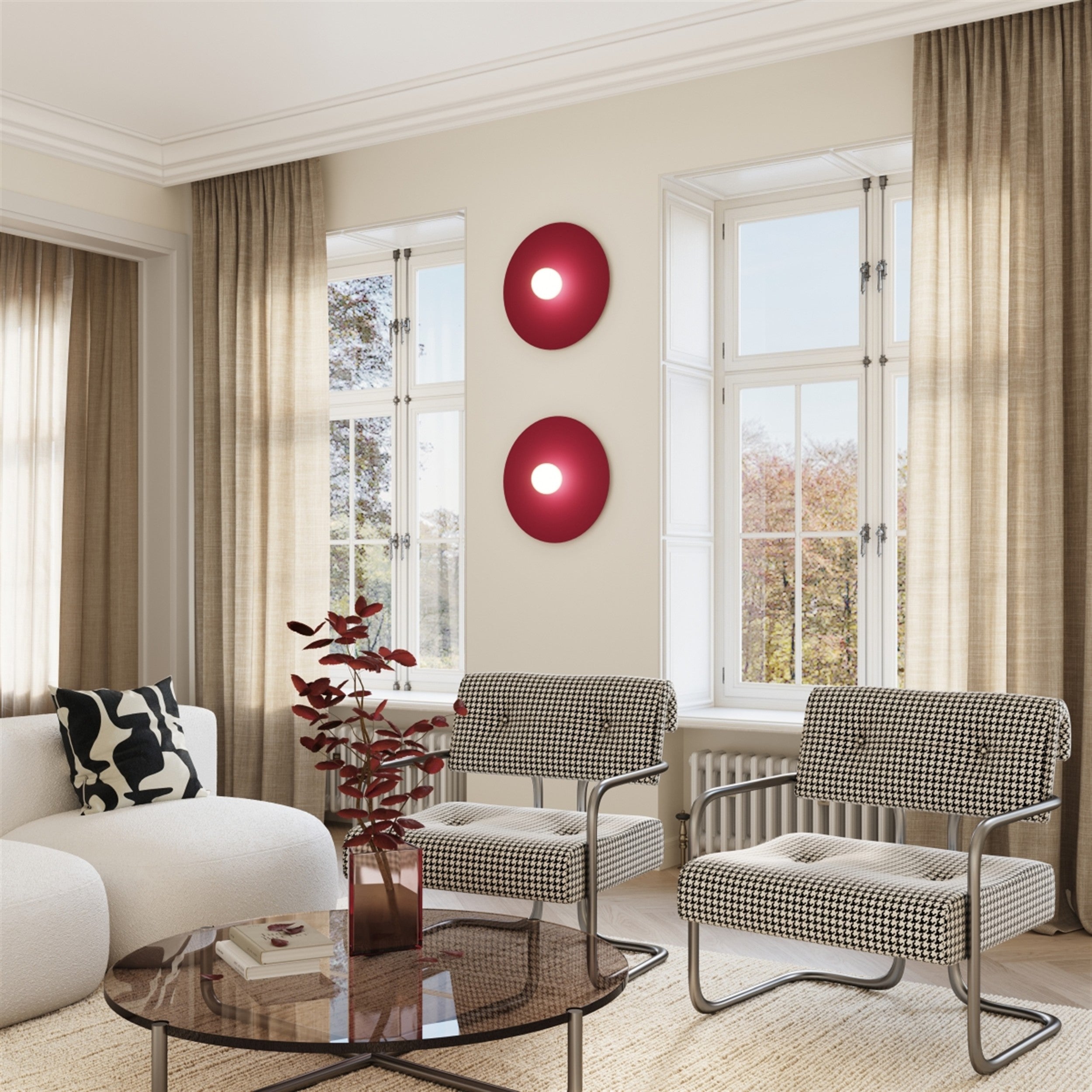 Kinkiet Ake 50 cm taupe