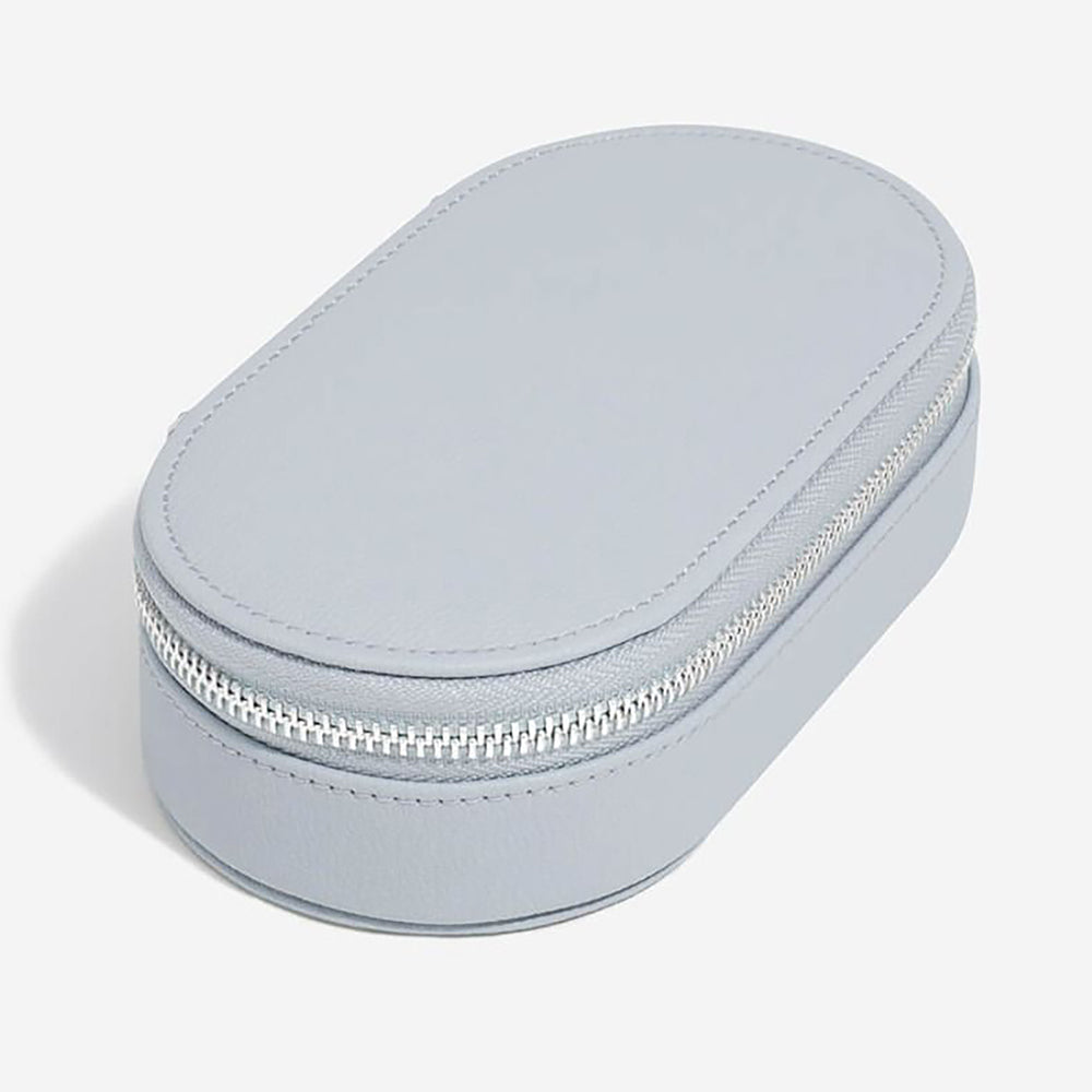 Organizer na biżuterię Pebble Oval Travel Jewellery Box lawendowy