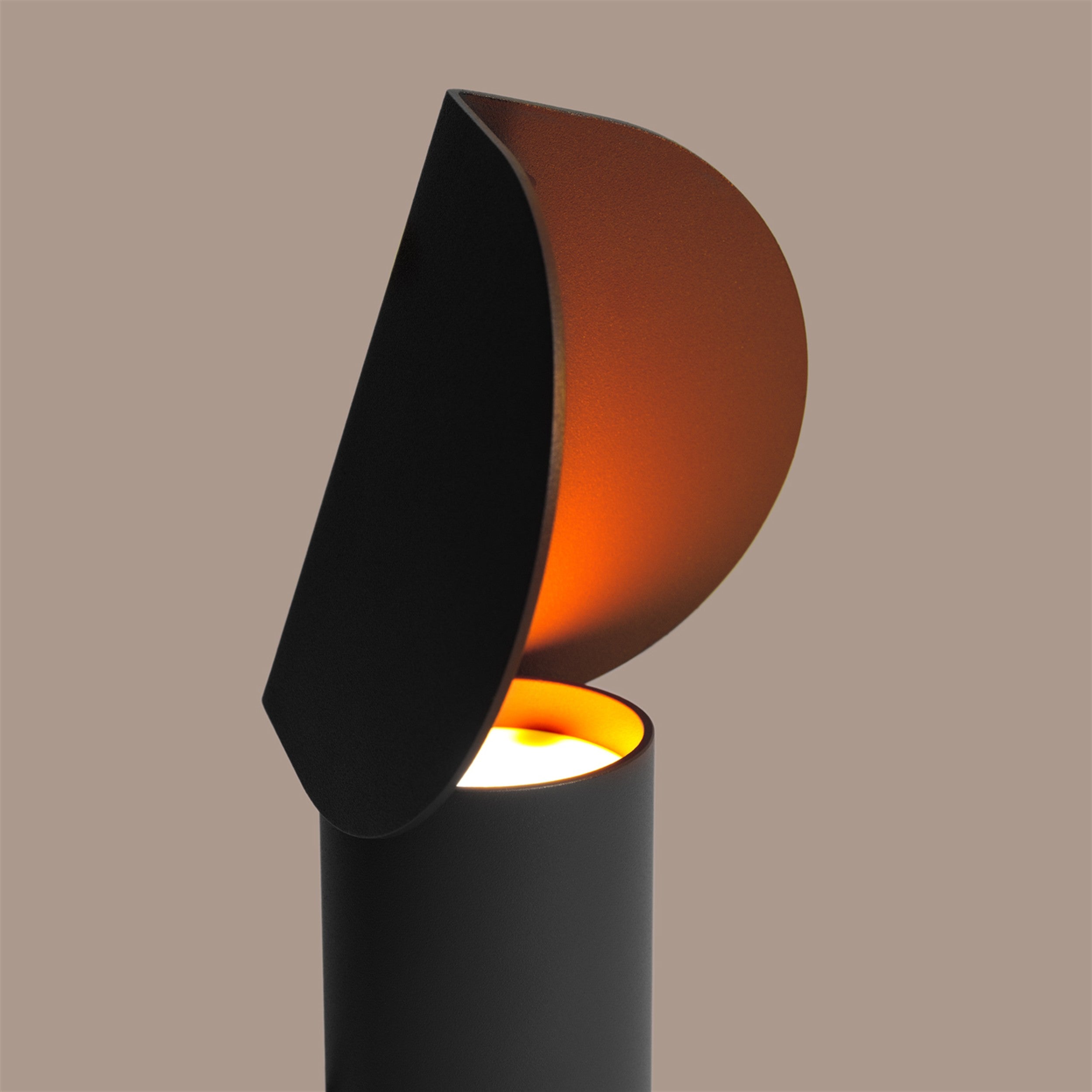 Lampa stołowa Biscuit LED czarna