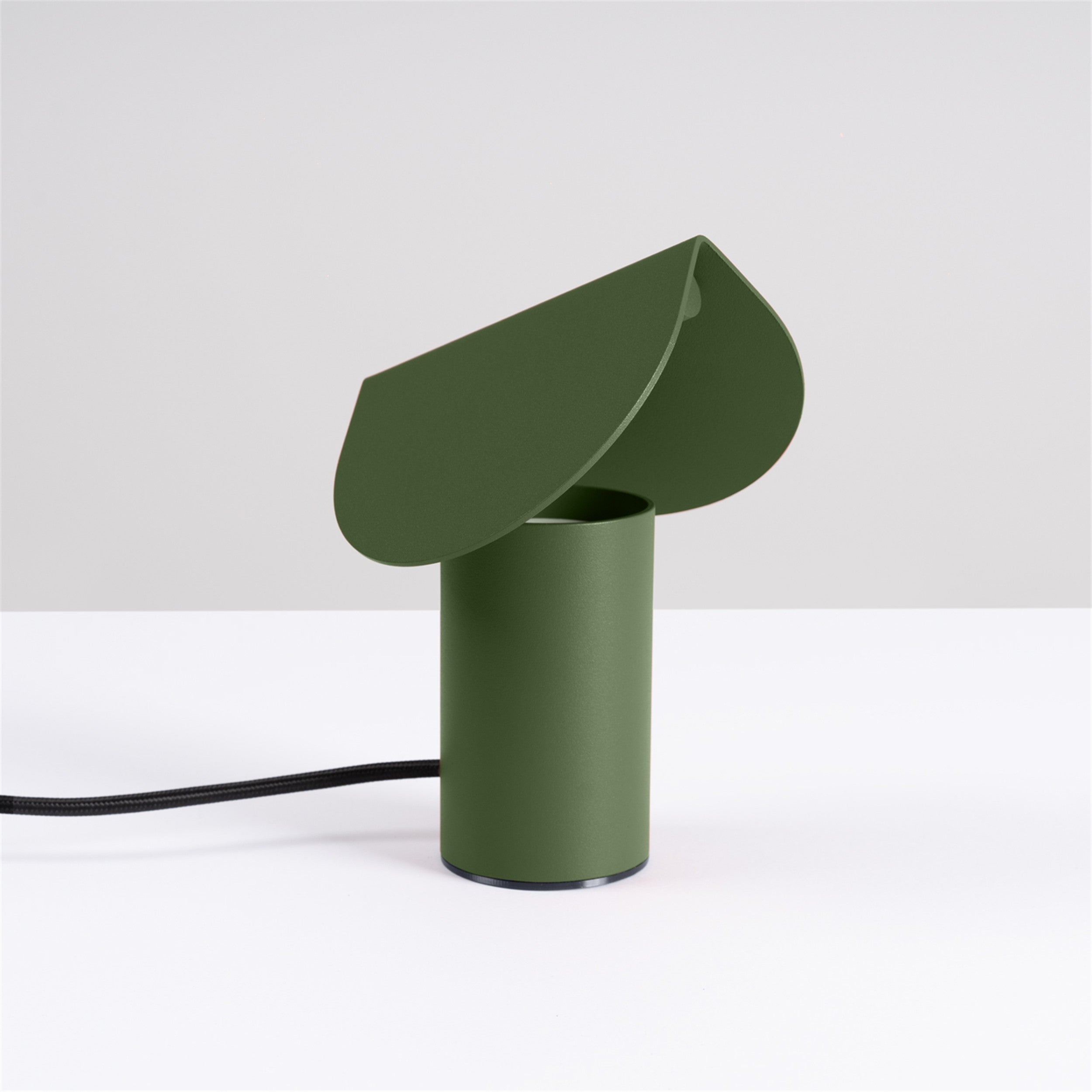 Lampa stołowa Biscuit LED zielona oliwka