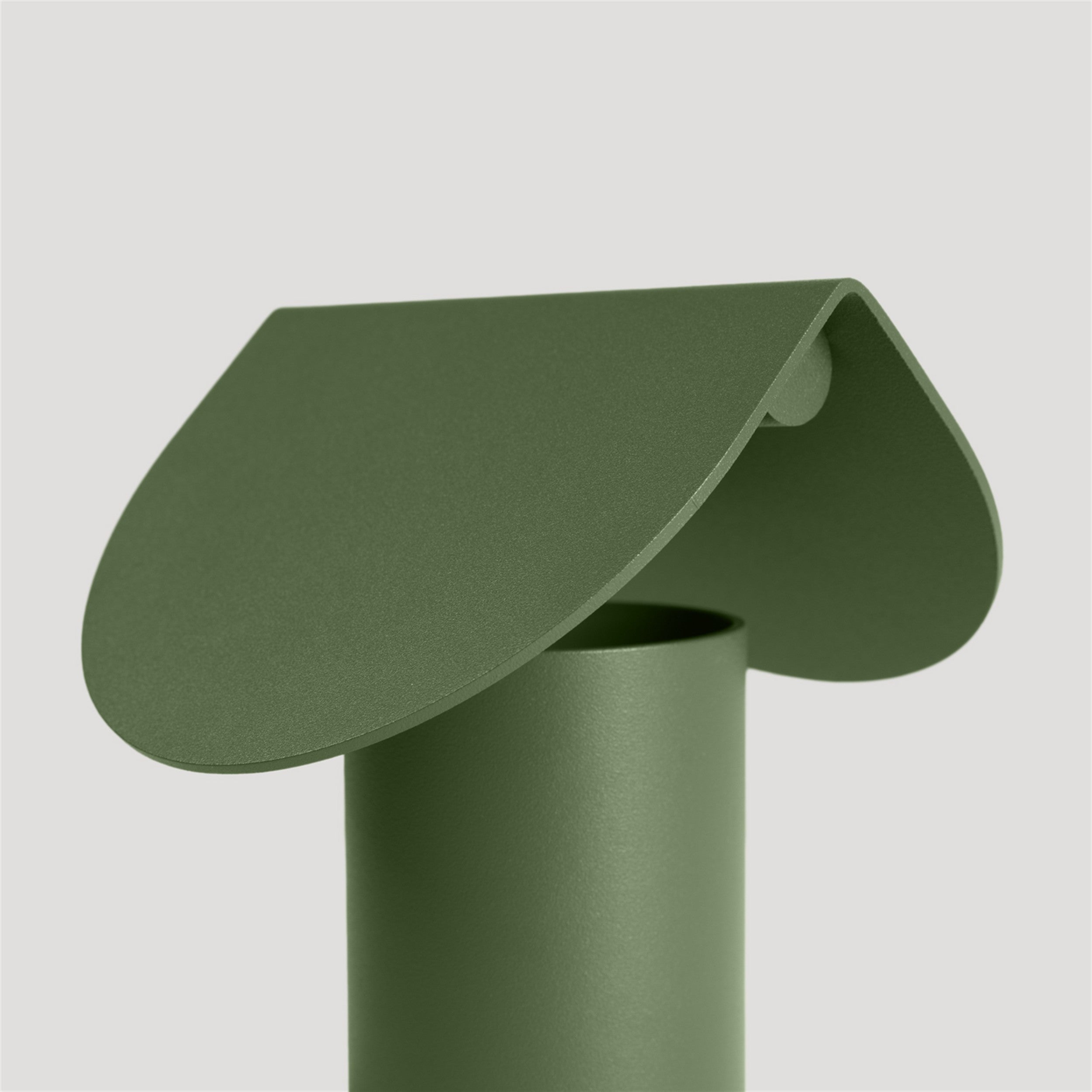 Lampa stołowa Biscuit LED zielona oliwka