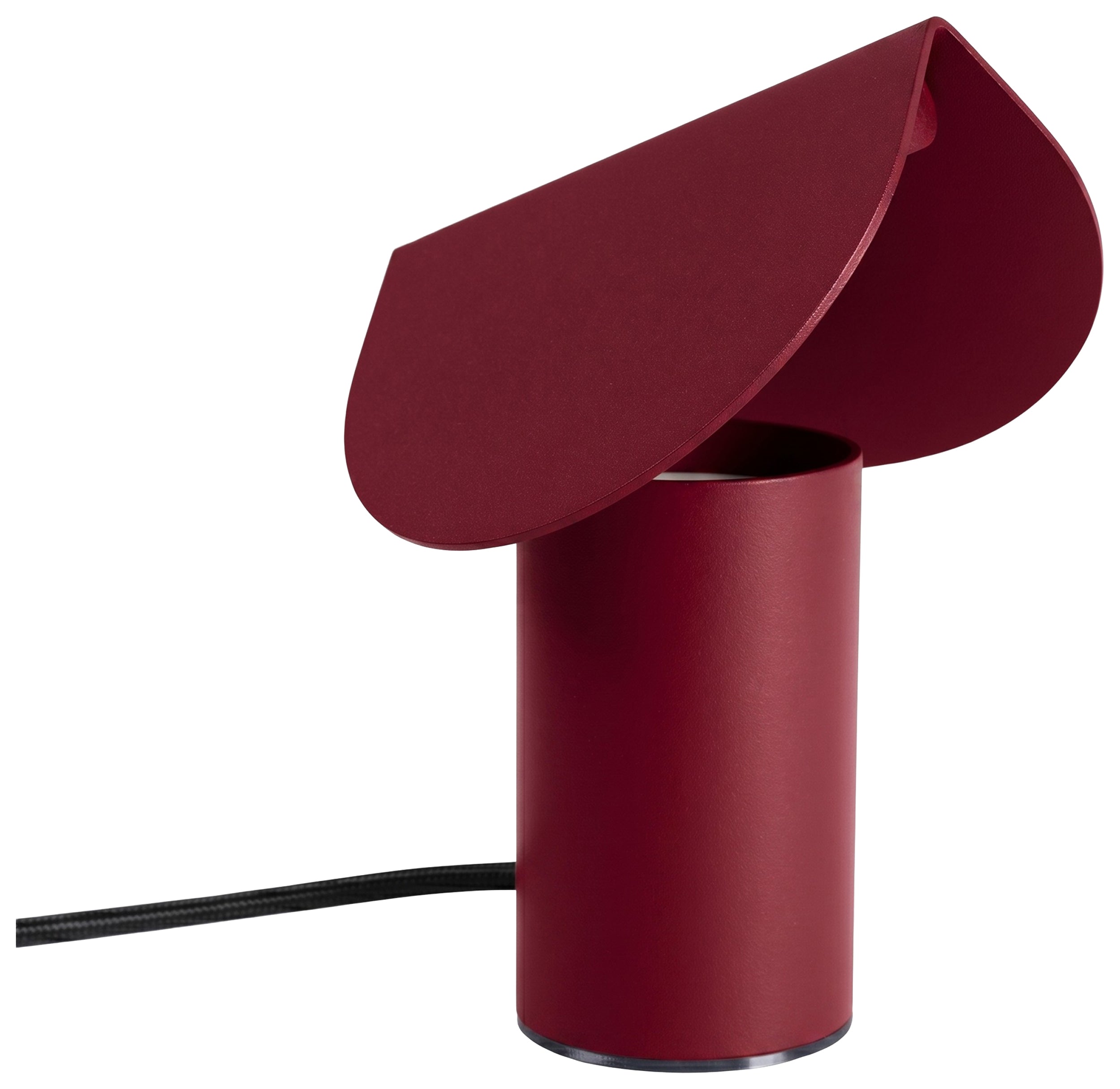 Lampa stołowa Biscuit LED burgund