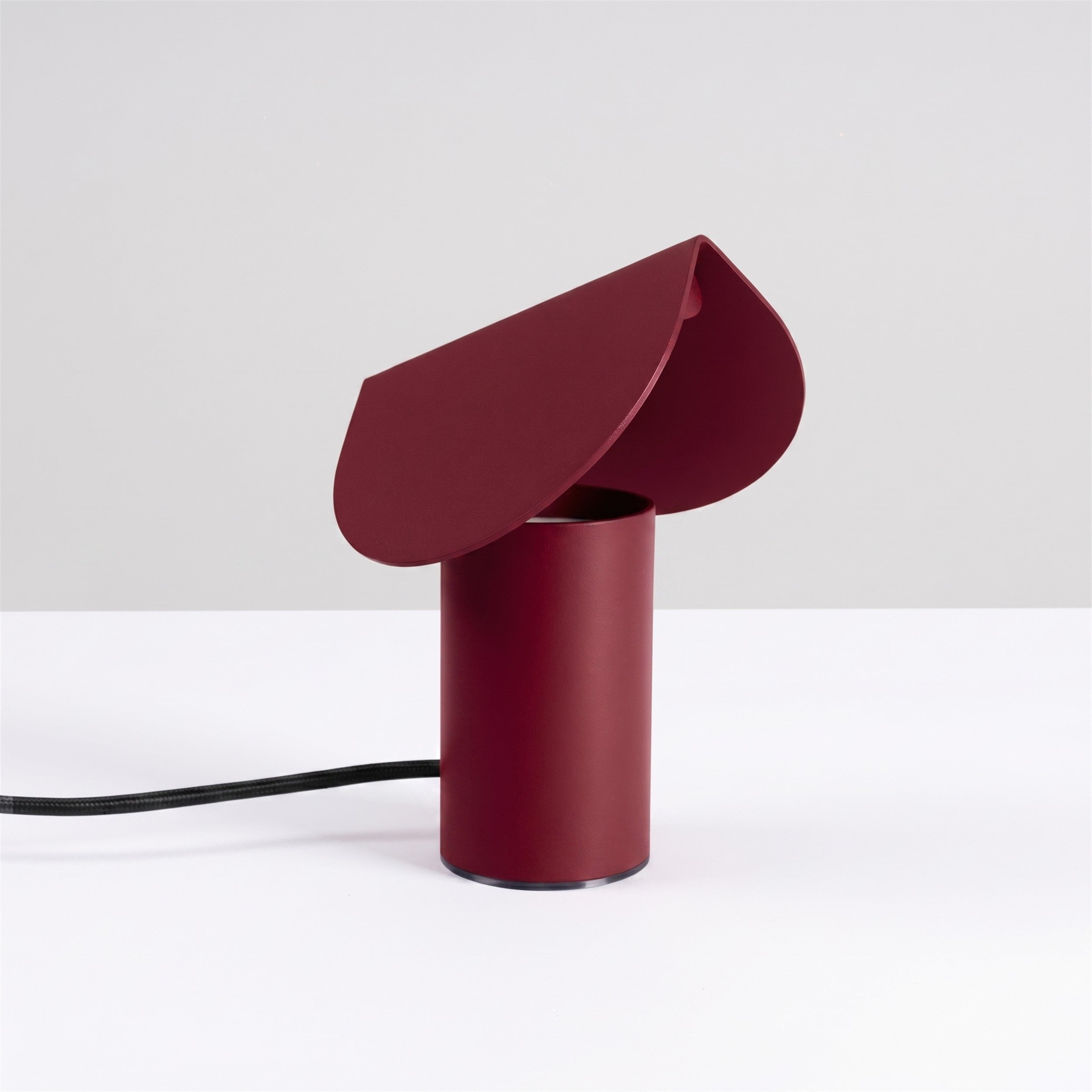 Lampa stołowa Biscuit LED burgund
