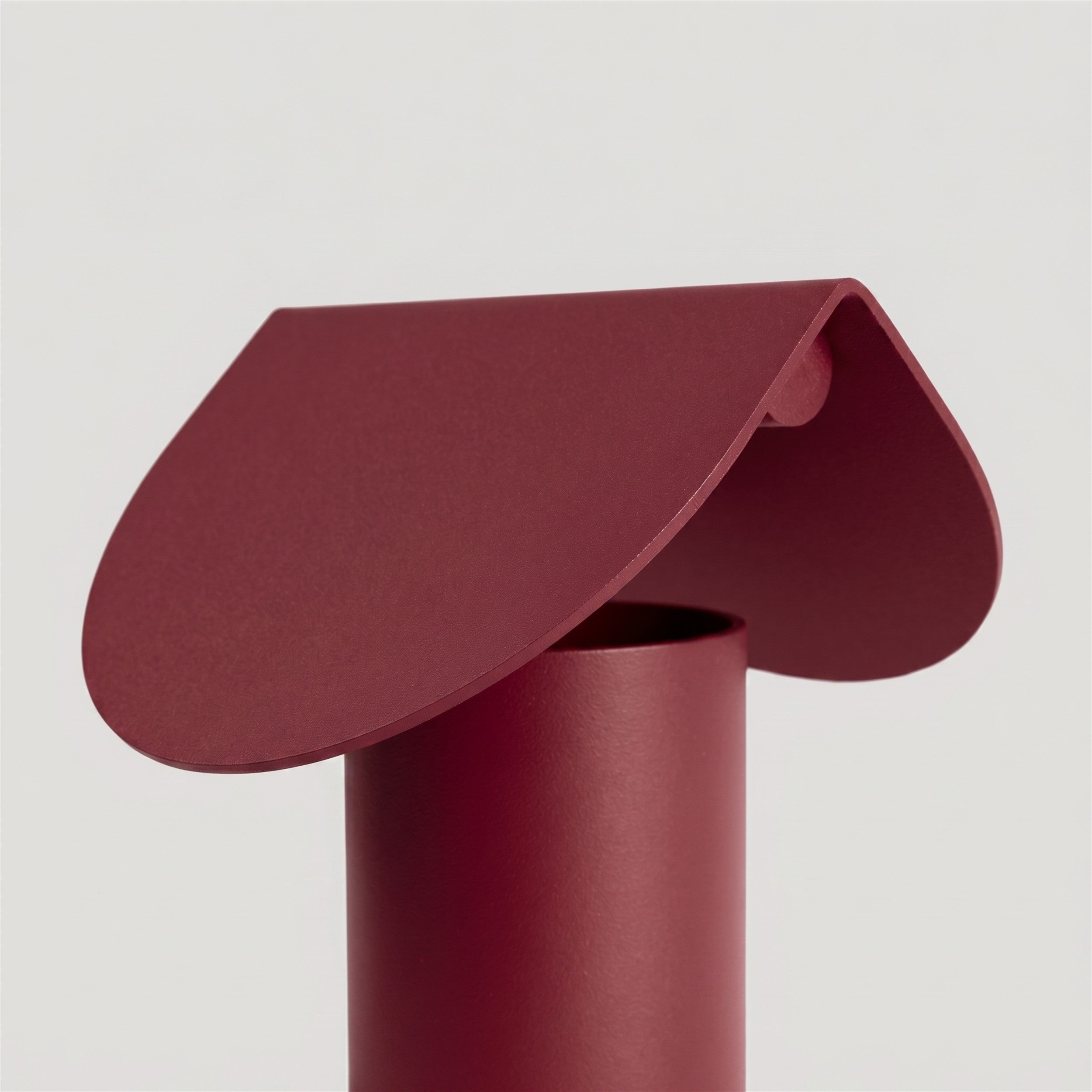 Lampa stołowa Biscuit LED burgund