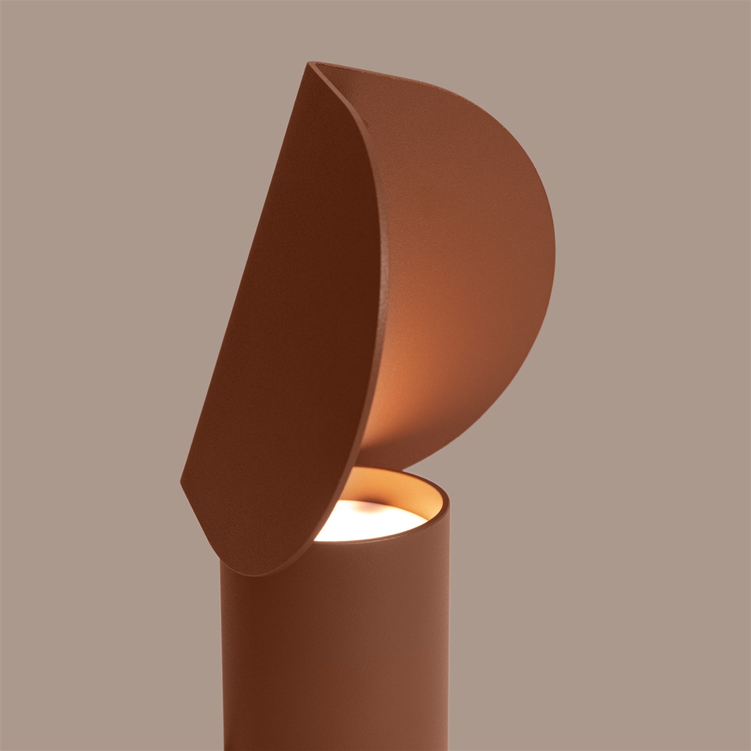 Lampa stołowa Biscuit LED mocca