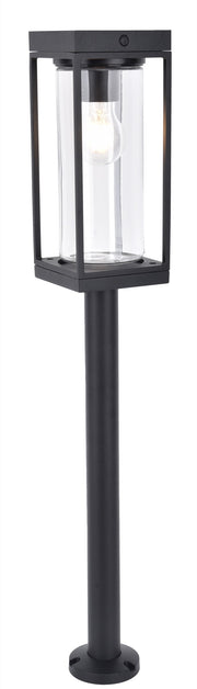 Lampa ogrodowa Flair LED solarna czarna