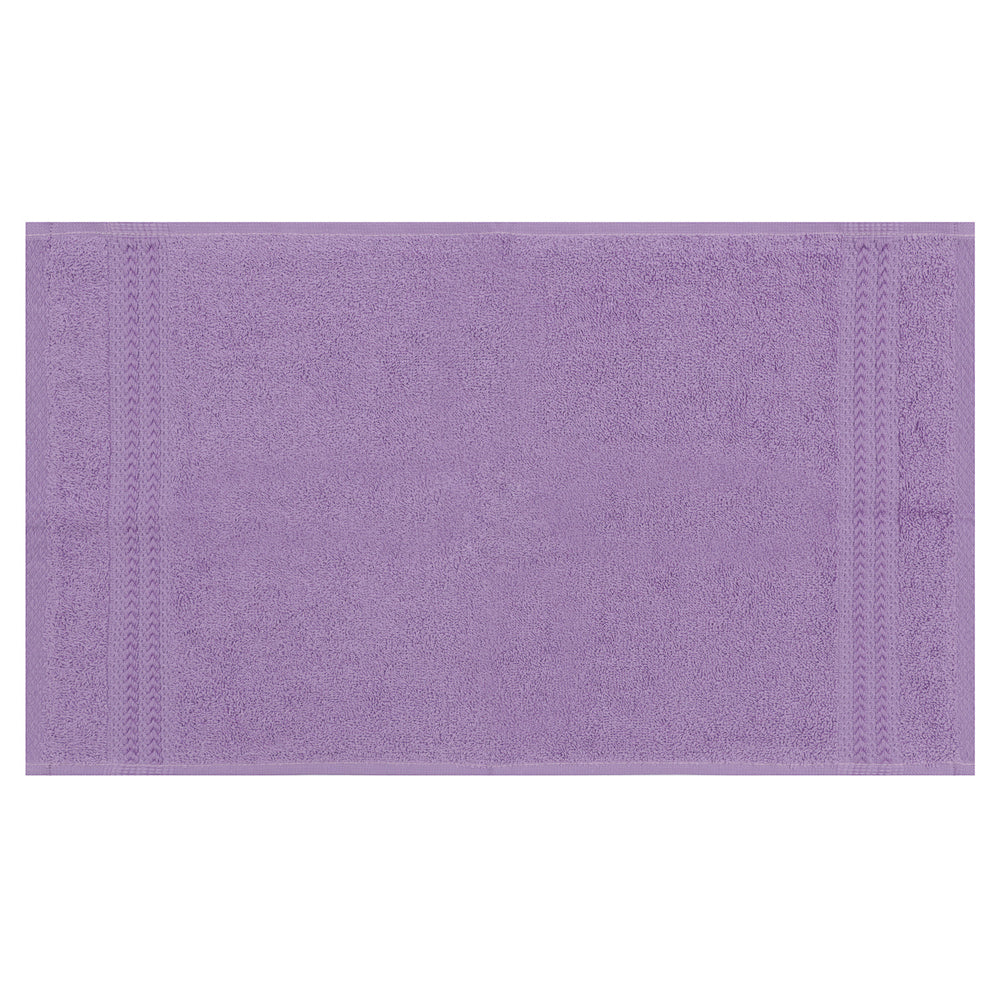 Zestaw sześciu ręczników Bainrow 30/50 cm liliowy
