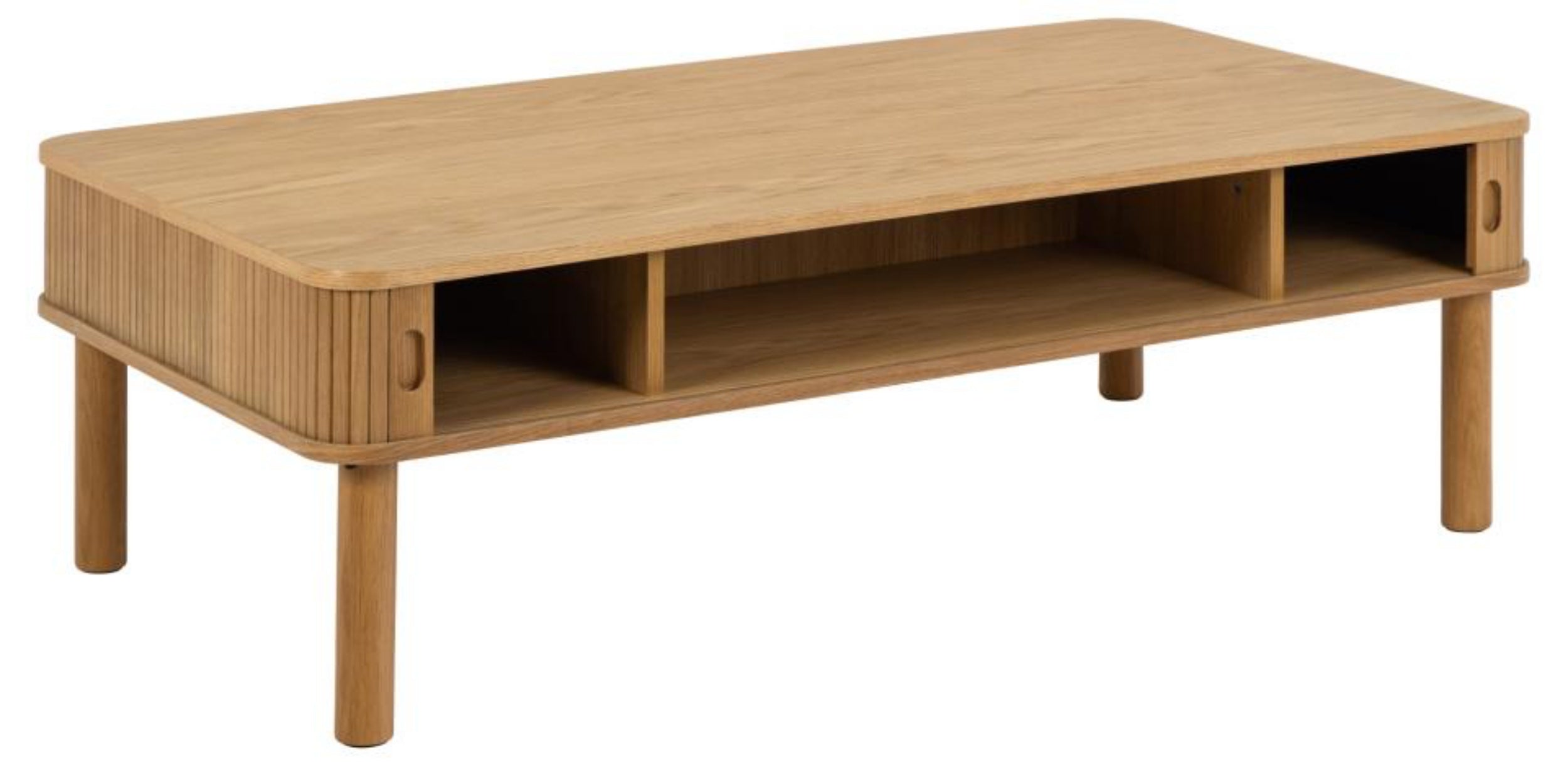 Stolik kawowy Wilent 130x70 cm dąb lamele