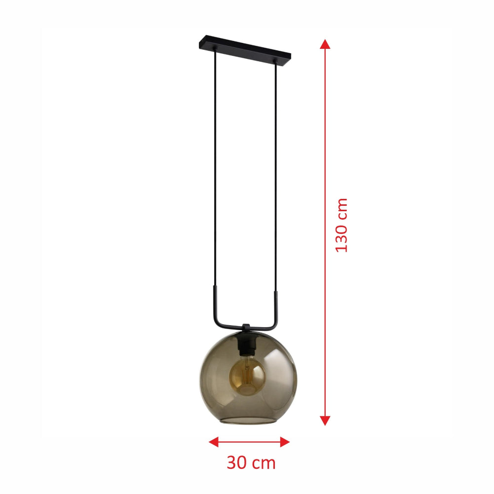 Lampa wisząca Monaco x1 dymiona 9364