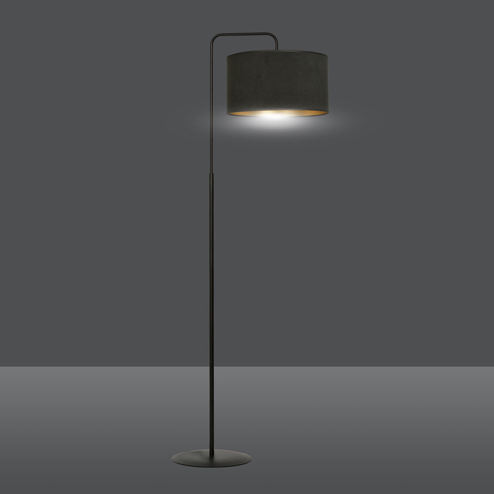 Lampa podłogowa Hellid 150 cm czarna