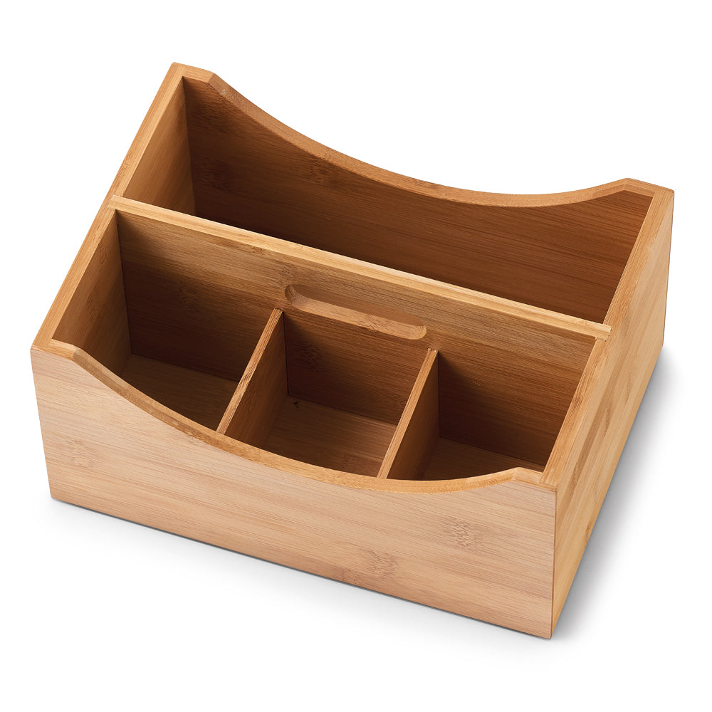 Pudełko bambusowe Wondle organizer z uchwytem
