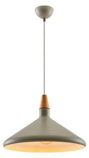 Lampa wisząca Greepsy średnica 40 cm ciemnobeżowa